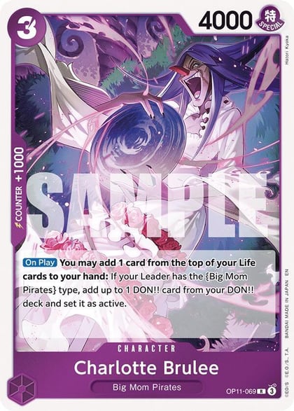 Charlotte Brulee, A Fist of Divine Speed OP11-069