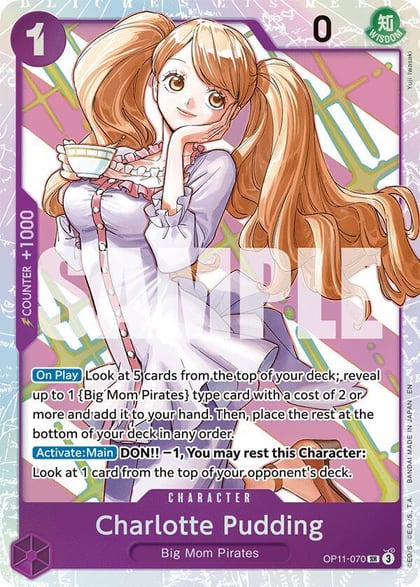 Charlotte Pudding, A Fist of Divine Speed OP11-070