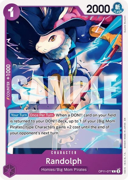 Randolph, A Fist of Divine Speed OP11-077