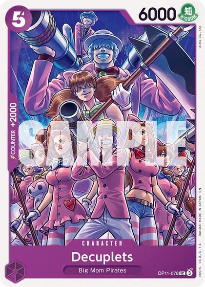 Decuplets, A Fist of Divine Speed OP11-078
