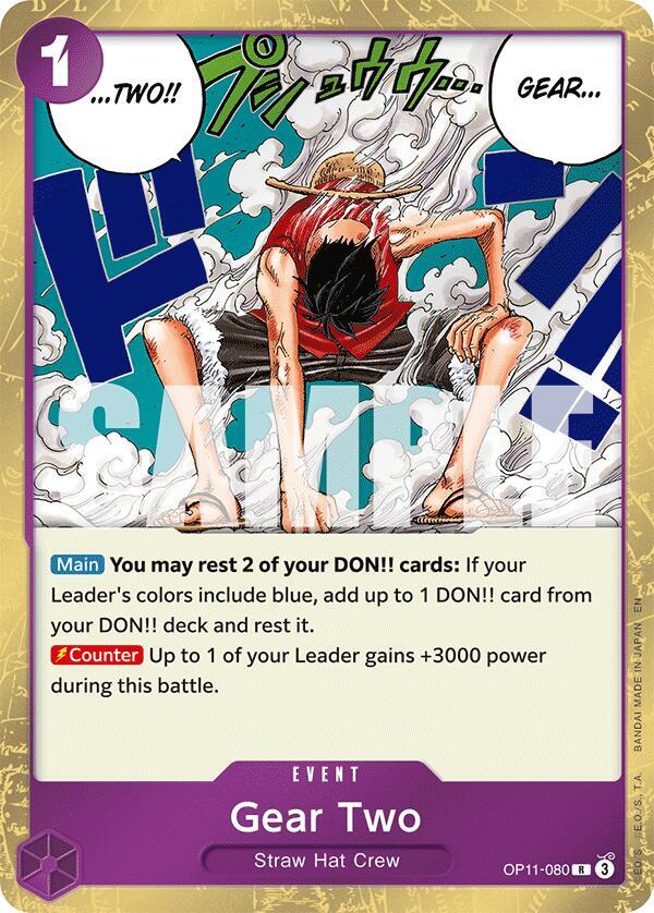 Gear Two, A Fist of Divine Speed OP11-080