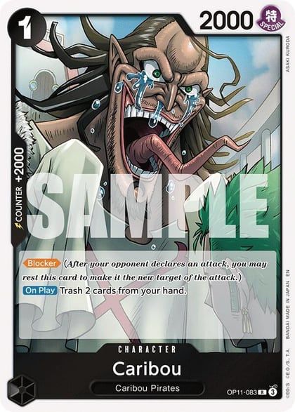 Caribou, A Fist of Divine Speed OP11-083