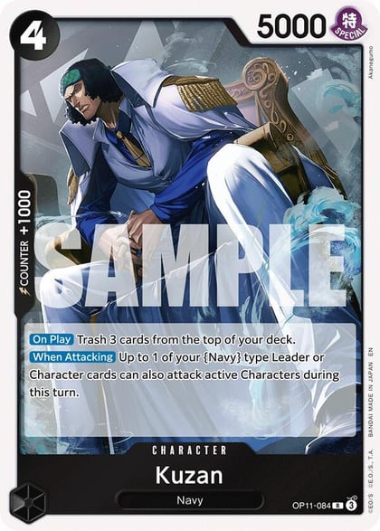 Kuzan, A Fist of Divine Speed OP11-084