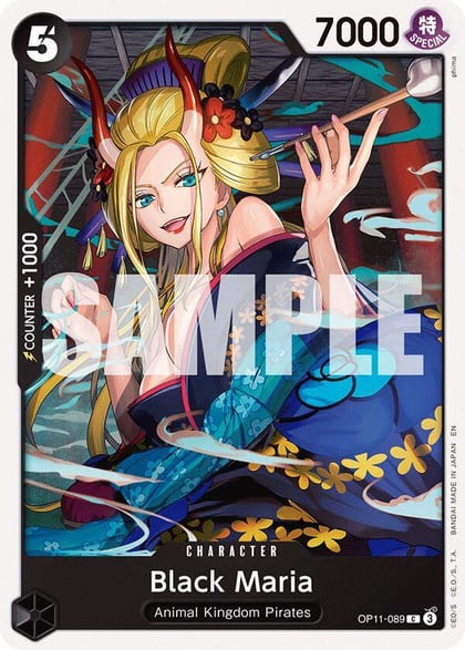 Black Maria, A Fist of Divine Speed OP11-089