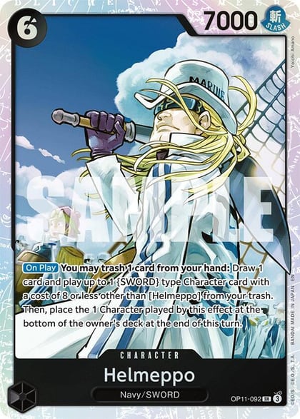 Helmeppo, A Fist of Divine Speed OP11-092