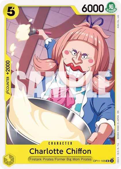 Charlotte Chiffon, A Fist of Divine Speed OP11-105
