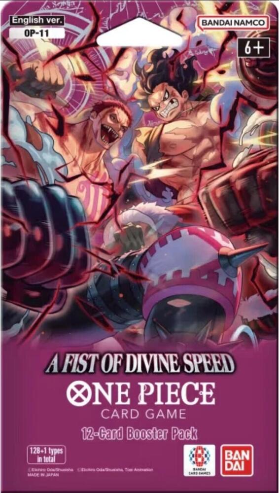 A Fist of Divine Speed - Sleeved Booster Pack, A Fist of Divine Speed P636741