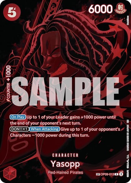 Yasopp (SP), Legacy of the Master OP09-013