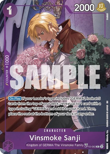 Vinsmoke Sanji (TR), Legacy of the Master OP10-063
