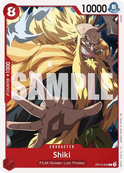 Shiki, Legacy of the Master OP12-005