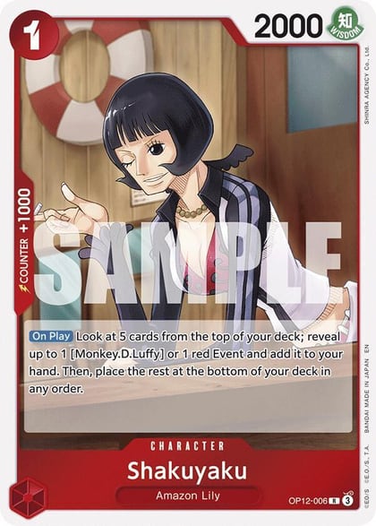 Shakuyaku, Legacy of the Master OP12-006