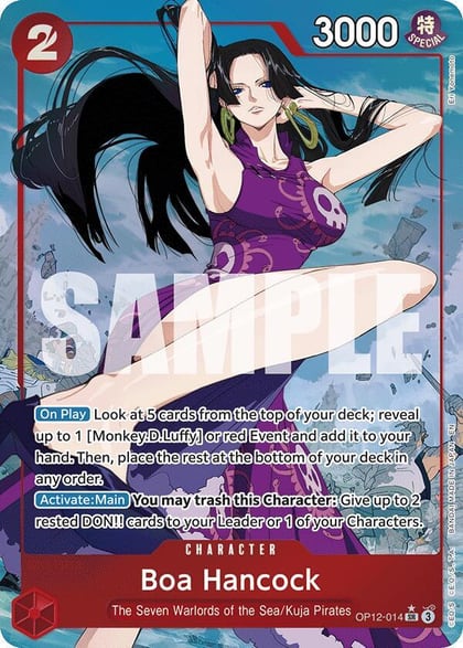 Boa Hancock (Alternate Art), Legacy of the Master OP12-014