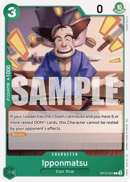 Ipponmatsu, Legacy of the Master OP12-021