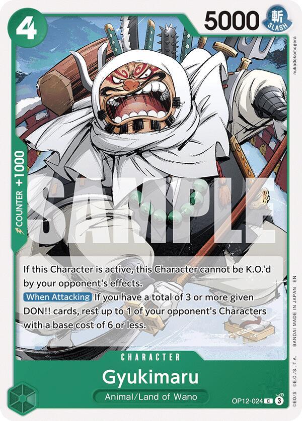 Gyukimaru, Legacy of the Master OP12-024