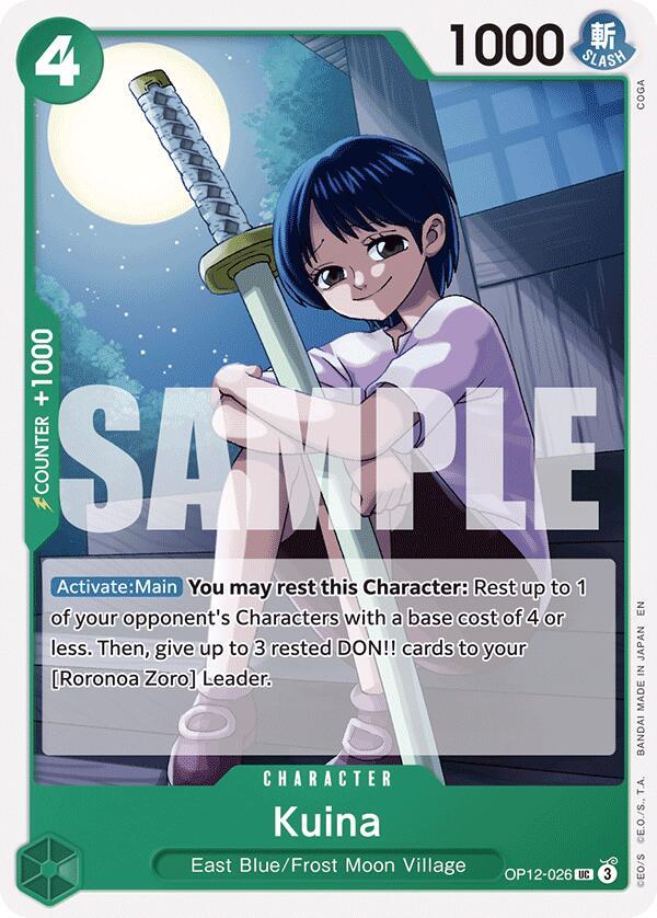 Kuina, Legacy of the Master OP12-026