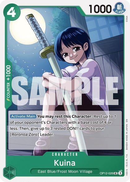 Kuina, Legacy of the Master OP12-026