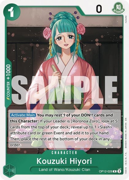 Kouzuki Hiyori, Legacy of the Master OP12-028