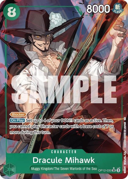 Dracule Mihawk (Alternate Art), Legacy of the Master OP12-030