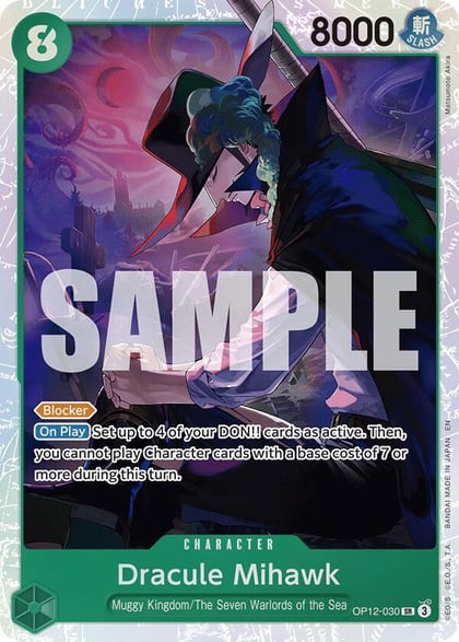 Dracule Mihawk, Legacy of the Master OP12-030