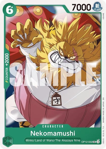 Nekomamushi, Legacy of the Master OP12-032