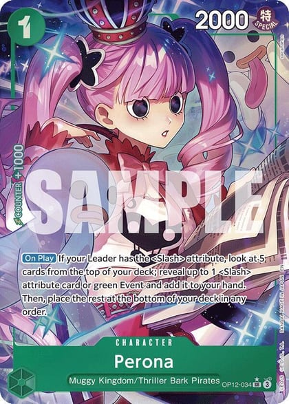 Perona (Alternate Art), Legacy of the Master OP12-034