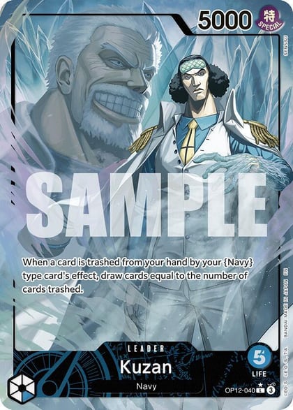 Kuzan (040) (Alternate Art), Legacy of the Master OP12-040