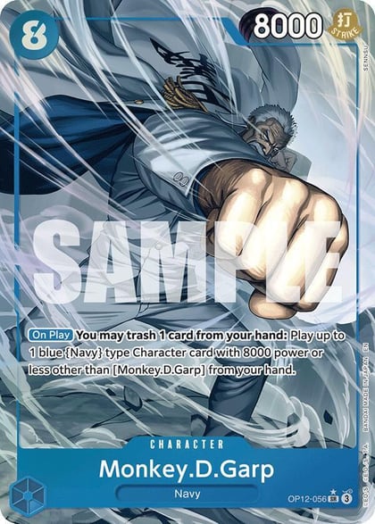 Monkey.D.Garp (Alternate Art), Legacy of the Master OP12-056
