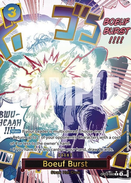 Boeuf Burst (Alternate Art), Legacy of the Master OP12-060