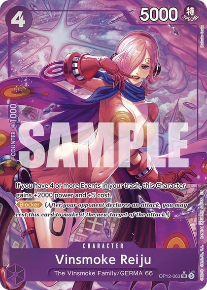 Vinsmoke Reiju (Alternate Art), Legacy of the Master OP12-063