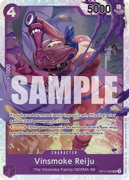 Vinsmoke Reiju, Legacy of the Master OP12-063