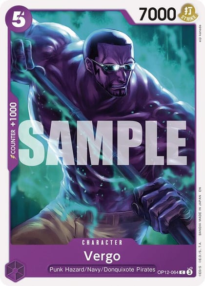 Vergo, Legacy of the Master OP12-064