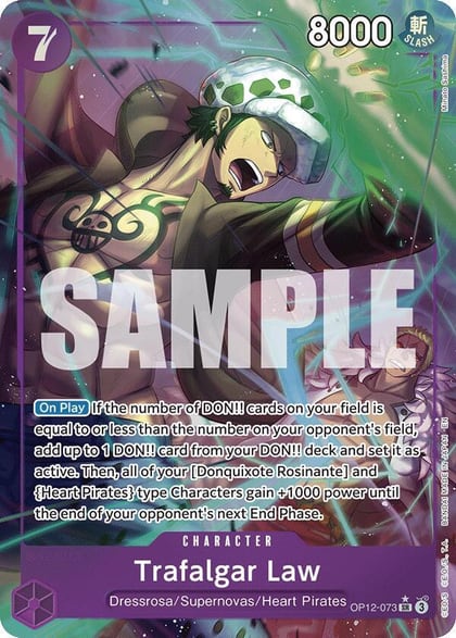 Trafalgar Law (073) (Alternate Art), Legacy of the Master OP12-073