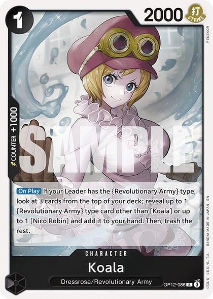 Koala (086), Legacy of the Master OP12-086