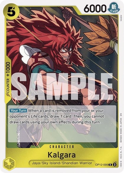 Kalgara, Legacy of the Master OP12-099
