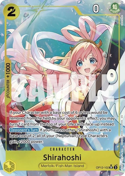 Shirahoshi (Alternate Art), Legacy of the Master OP12-102