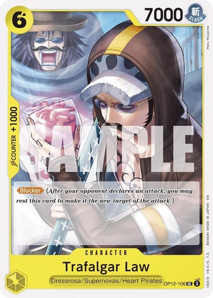 Trafalgar Law (106), Legacy of the Master OP12-106