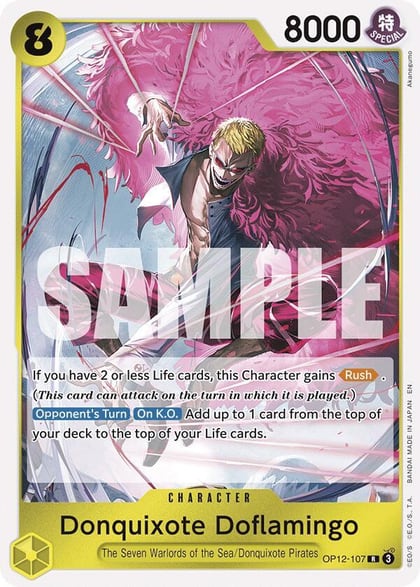 Donquixote Doflamingo, Legacy of the Master OP12-107