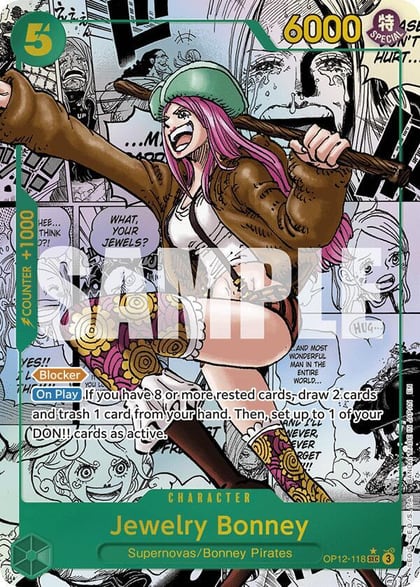 Jewelry Bonney (118) (Manga), Legacy of the Master OP12-118