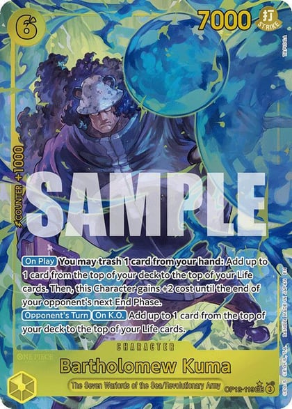 Bartholomew Kuma (Alternate Art), Legacy of the Master OP12-119