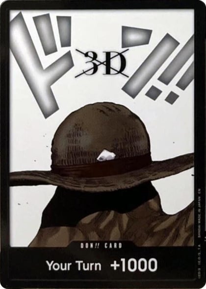 DON!! Card (3D) (Double Pack Set Vol. 8), Legacy of the Master #651175