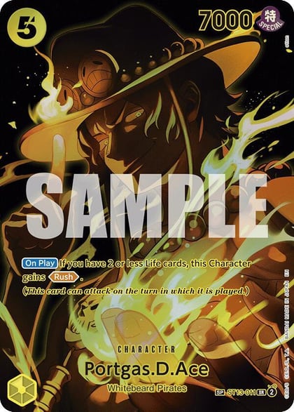 Portgas.D.Ace (SP), Legacy of the Master ST13-011