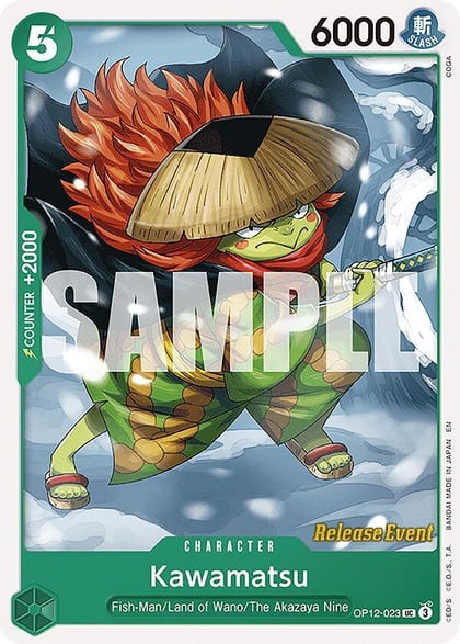 Kawamatsu, Legacy of the Master Release Event Cards OP12-023