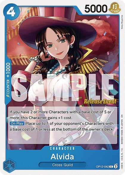 Alvida, Legacy of the Master Release Event Cards OP12-042