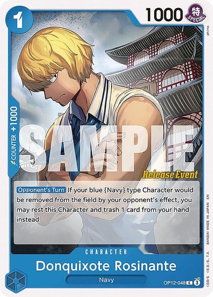 Donquixote Rosinante (048), Legacy of the Master Release Event Cards OP12-048