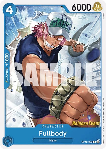 Fullbody, Legacy of the Master Release Event Cards OP12-052