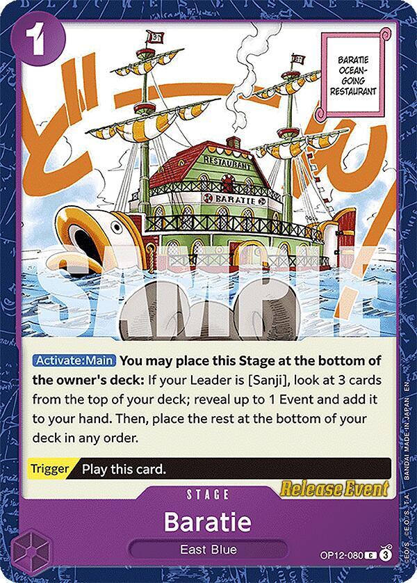 Baratie, Legacy of the Master Release Event Cards OP12-080