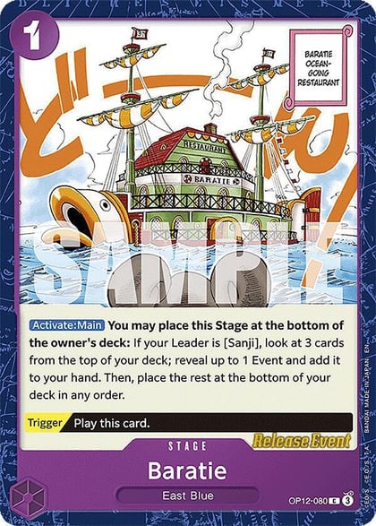 Baratie, Legacy of the Master Release Event Cards OP12-080