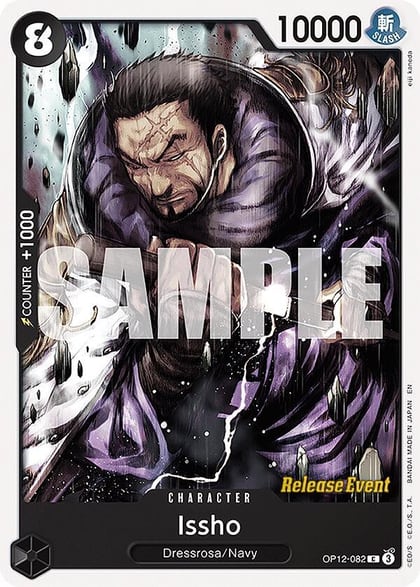 Issho, Legacy of the Master Release Event Cards OP12-082