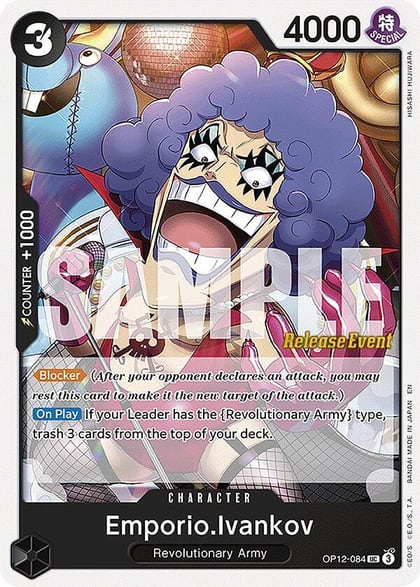 Emporio.Ivankov (084), Legacy of the Master Release Event Cards OP12-084