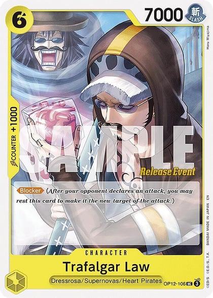 Trafalgar Law (106), Legacy of the Master Release Event Cards OP12-106